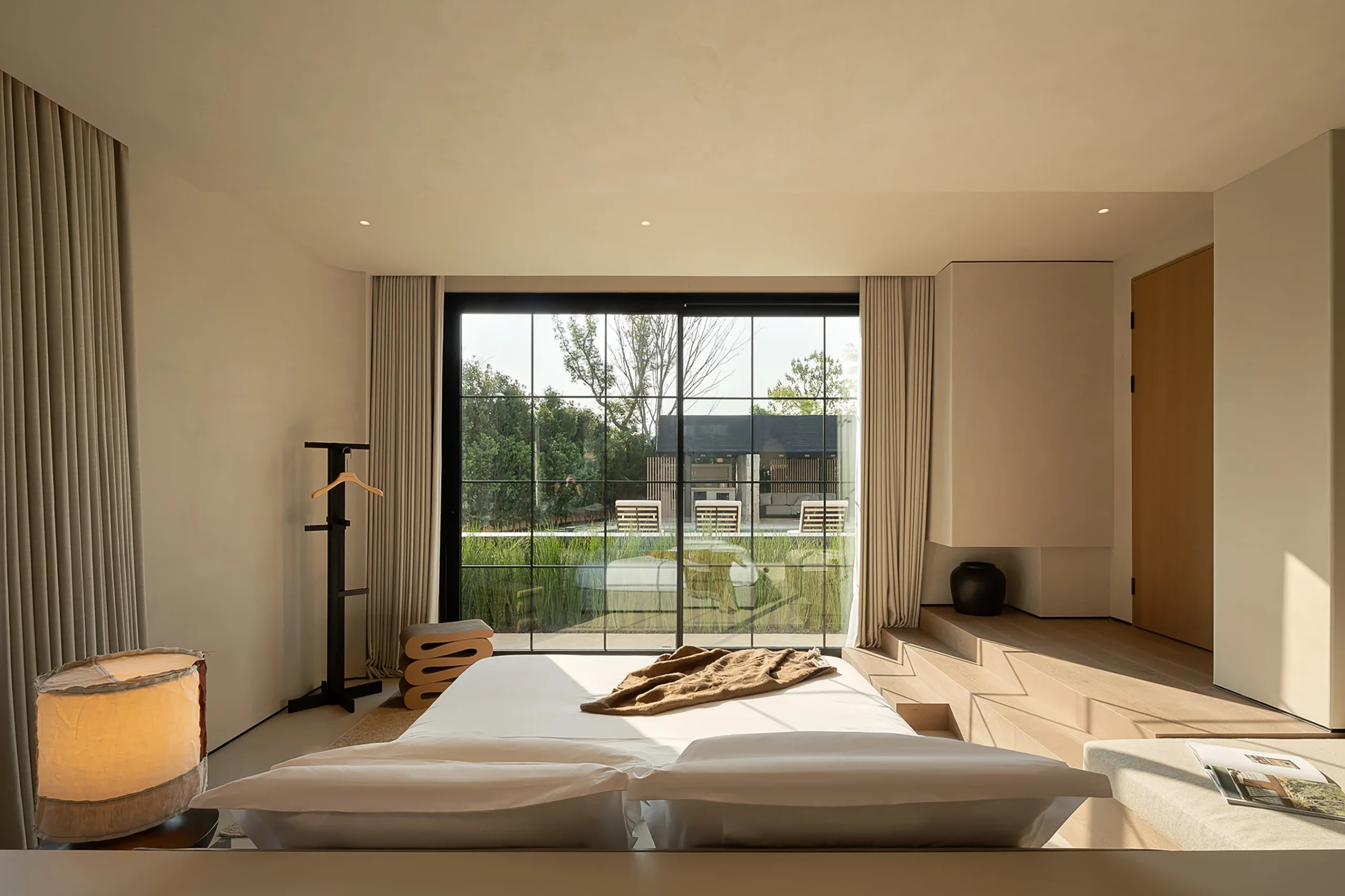 Custom Furniture TV Set Wall Cabinet Hotel Suit Villa Design Sitting Room Bedroom Sofa - Image 2