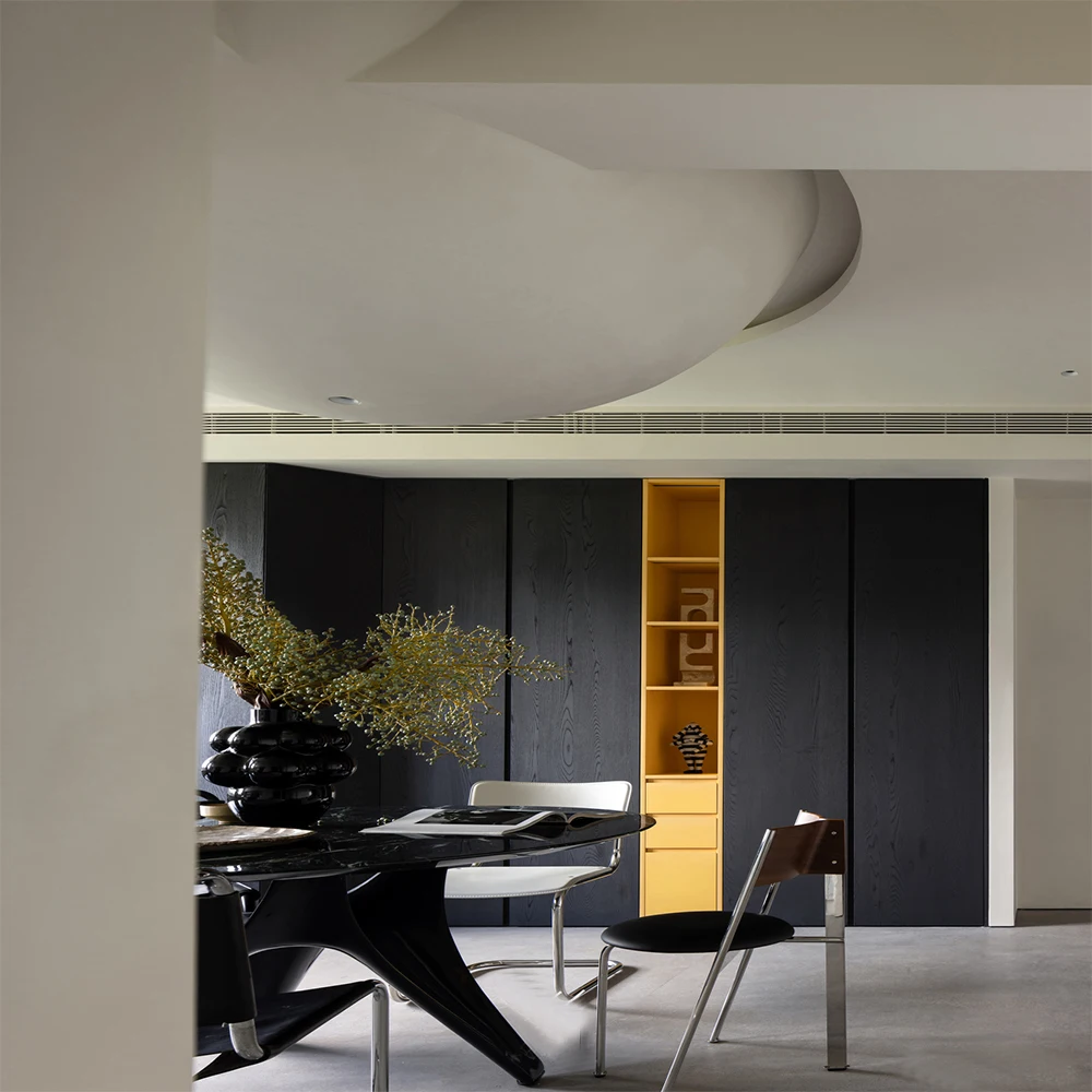 Luxury Stainless Steel Kitchen Cabinets with Complete Solid Wood Hardware Accessories for Home Use - Image 4