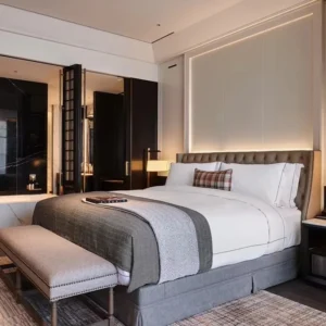 Modern Hotel Suite Furniture Hotel Design Suite King-Size Bed Suite King-Size Bed Suitcase Stand High-End Hotel Suite Furniture