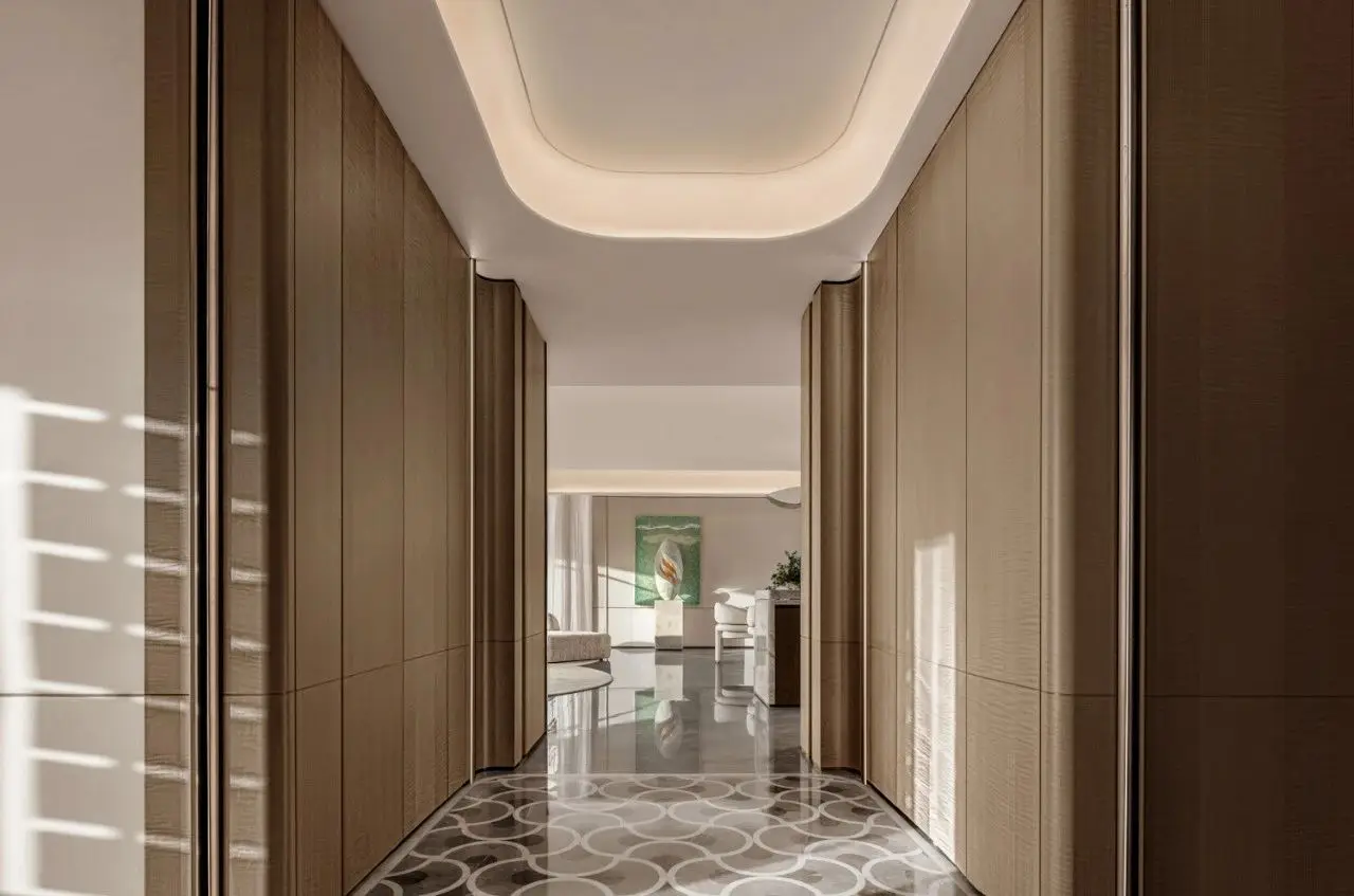 Apartment Villa Luxury Design One Stop Turnkey Solution Interior Design High-end Villa Sofa Wine Cabinet Living Room Furniture - Image 7