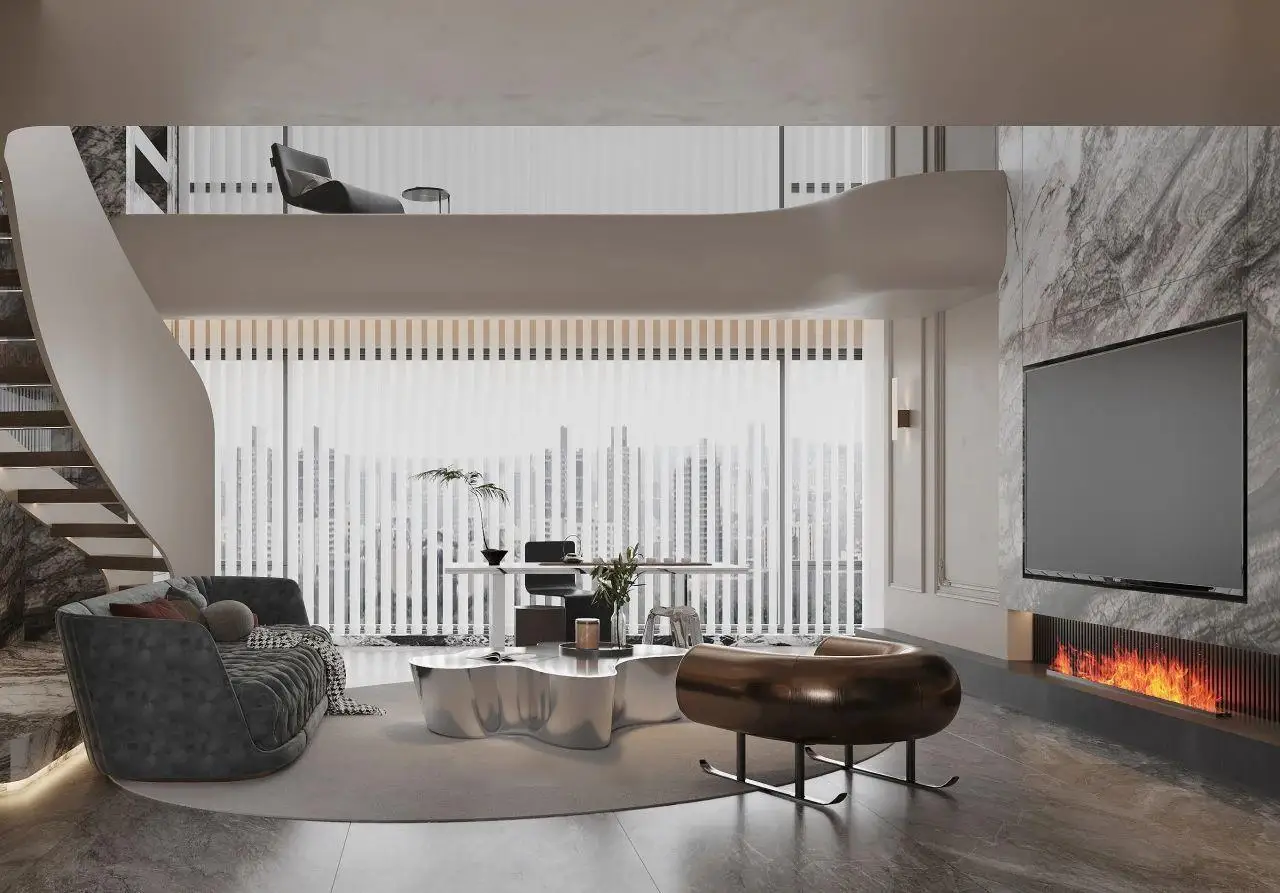 Kitchen Cabinets Dark Minimalist Style and Modern Style Customized Cabinetry One-Stop Turnkey Service Laundry Room Dining Room - Image 9