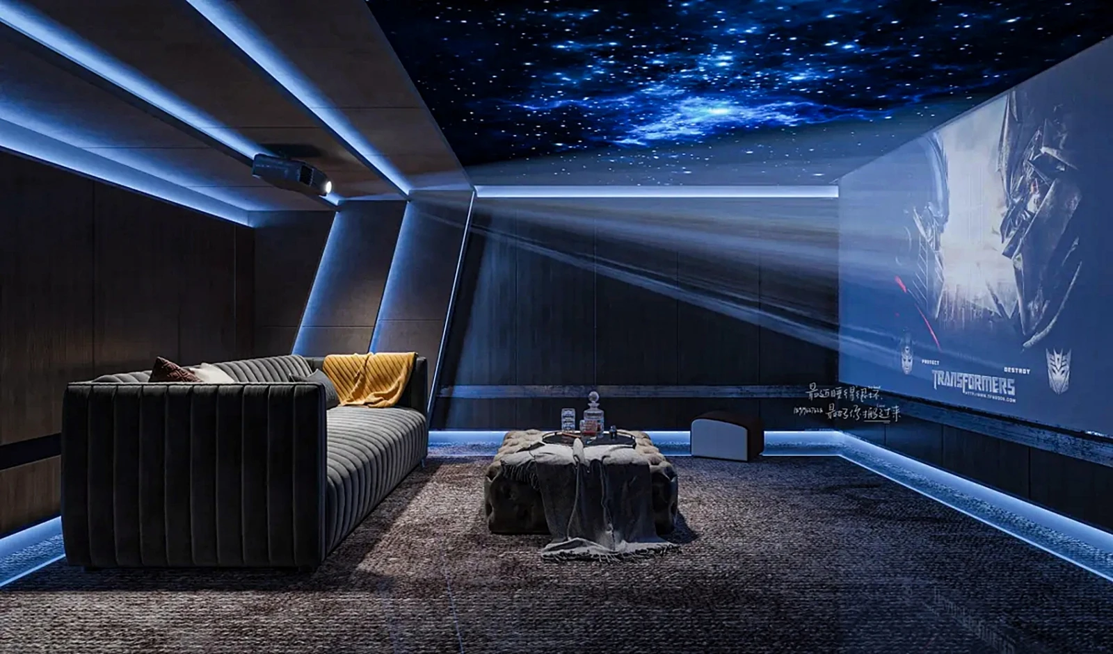 Home Theater Private Theater Family Room Multimedia Room Dedicated Home Theater Living Room Home Theater Compact Home Theater - Image 14