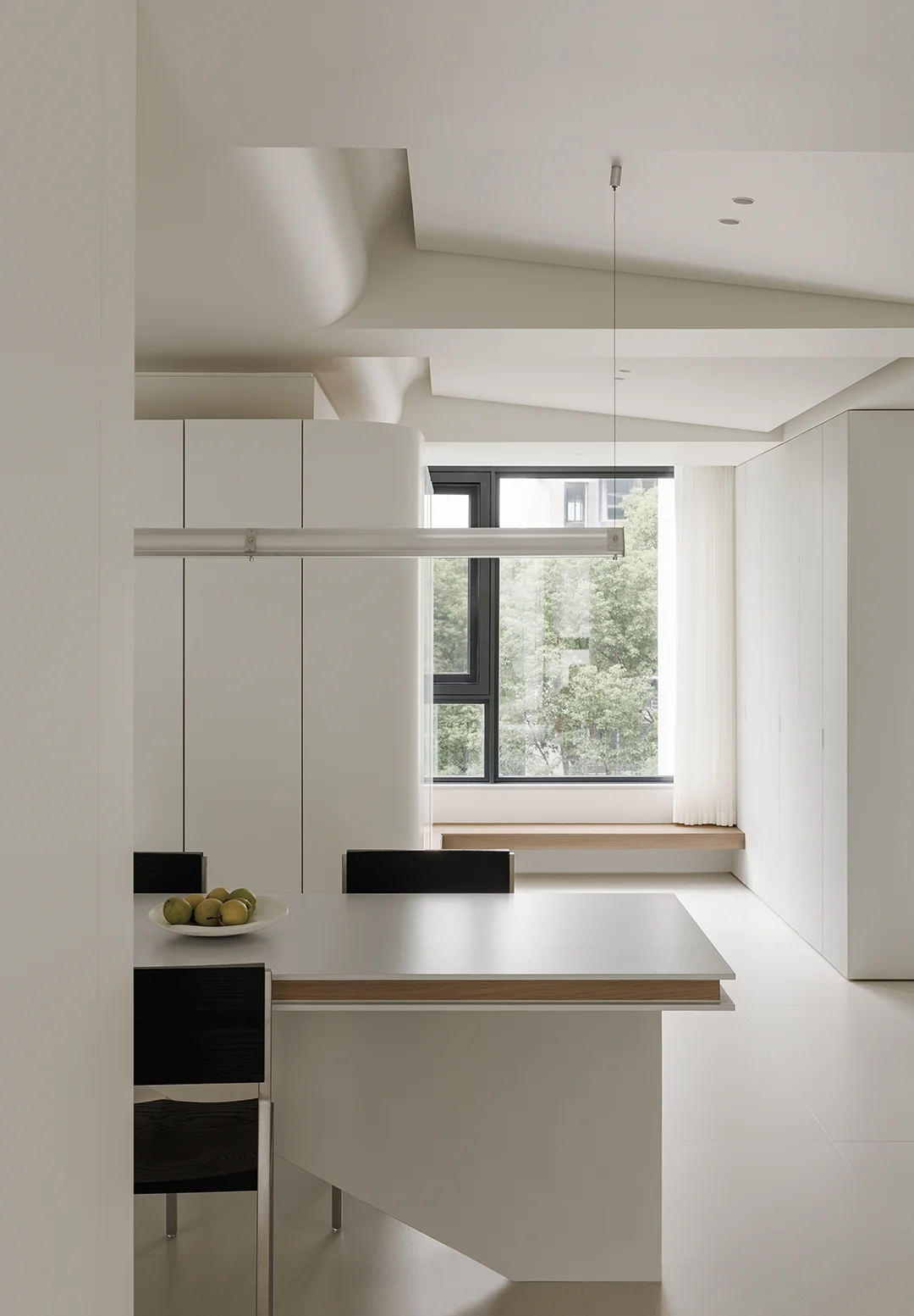 High Quality Kitchen Cabinet Modular Modern Wood Furniture Pantry White Lacquer Kitchen Cabinet - Image 4