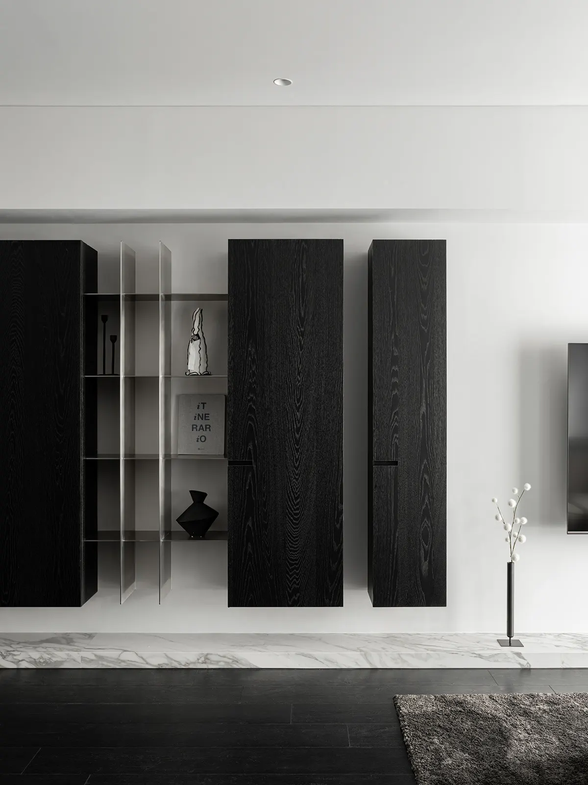 Customizable Stylish Modular Modern Wood Sideboard Storage Cabinet for Living Room Bedroom Hotel Decor - Image 3