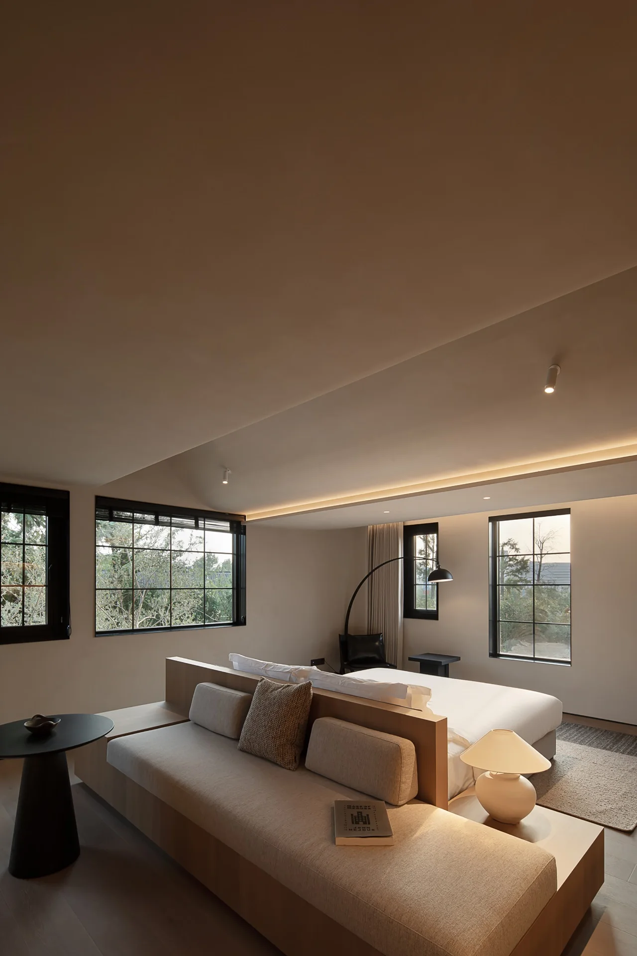 Custom Furniture TV Set Wall Cabinet Hotel Suit Villa Design Sitting Room Bedroom Sofa - Image 15