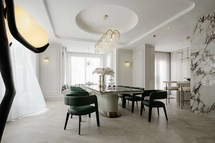 Modern Complete Kitchen Cabinet Set White High Glossy Lacquer Marble Kitchen Island Plywood Carcase Granite Backsplash - Image 11