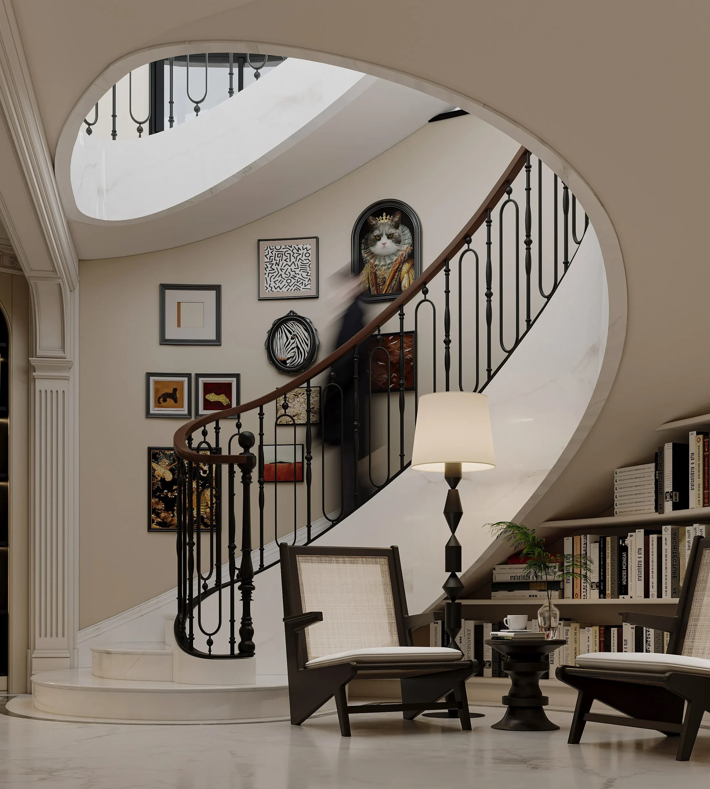 Interior Design for Villas Country Houses Townhouses Mansions; Applicable to Apartments Hotels Warehouses - Image 6