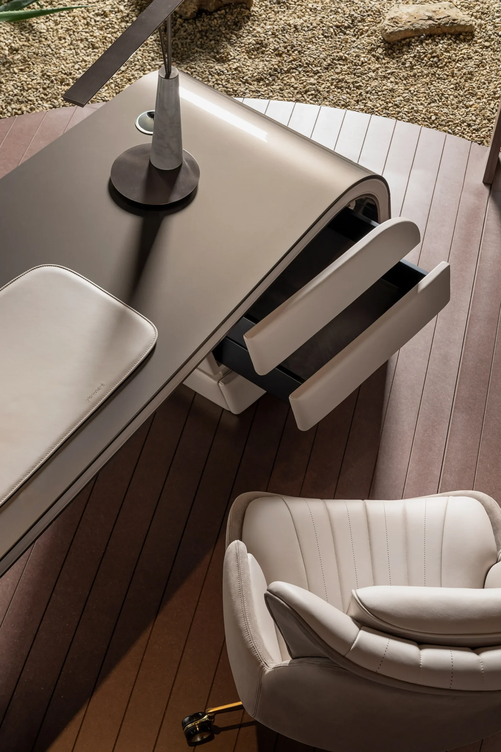 Modern Luxury Home Office Furniture Customizable Contemporary Office Desk Made of Steel for Office Building Use - Image 5