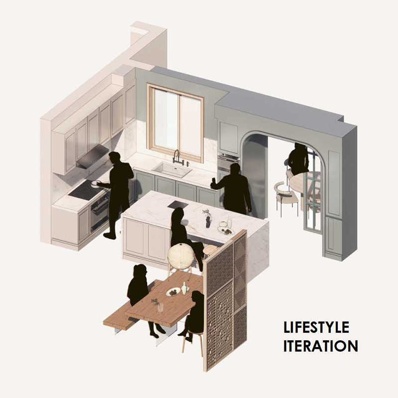 Professional Design High End White Color Door Nordic Style Kitchen Cabinet Luxury Kitchen Cabinets - Image 3