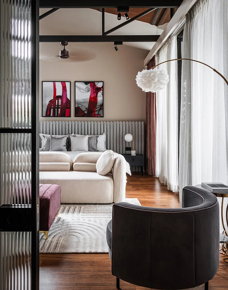 Restaurant Bar Chair Nordic Luxury Modern Bar Stool Set for Hotels Villas & Apartments for Pool Table & Kitchen Living Room Set - Image 10