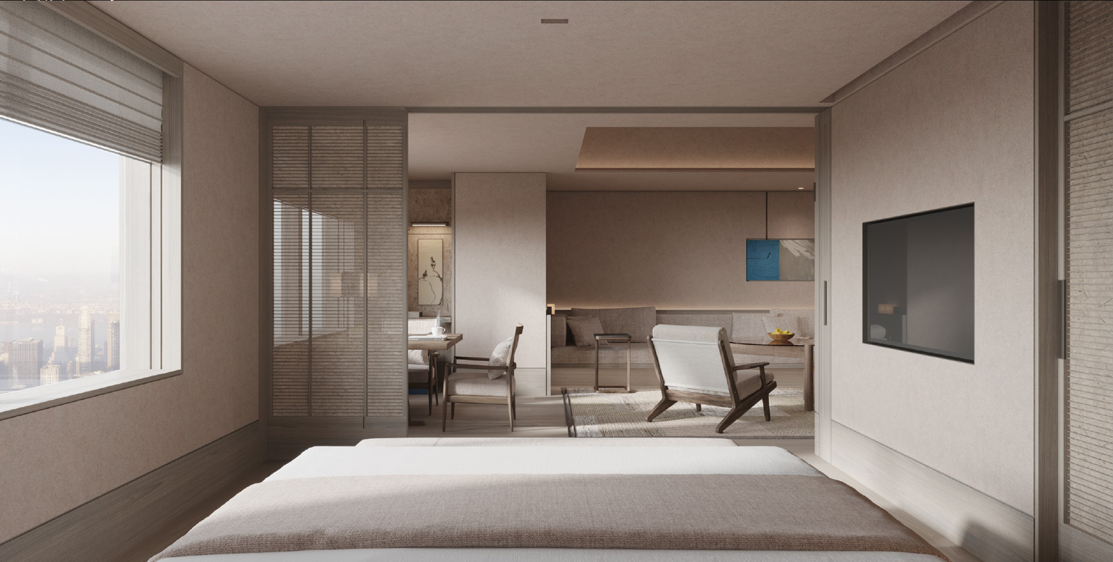 Modern Hotel Suite Furniture Hotel Design Suite King-Size Bed Suite High-End Hotel Suite Furniture Hotel Double Room Twin Room - Image 12