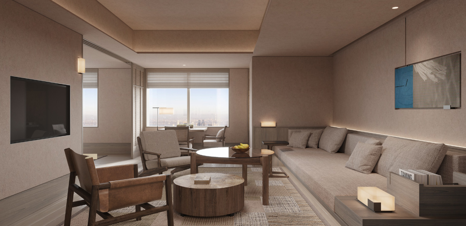 Modern Hotel Suite Furniture Hotel Design Suite King-Size Bed Suite High-End Hotel Suite Furniture Hotel Double Room Twin Room - Image 9