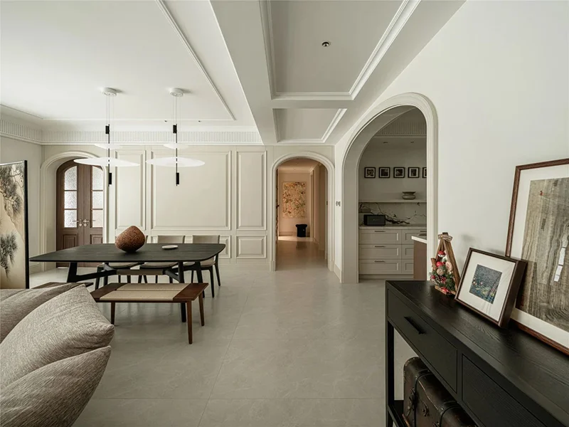 Solid Wood Home Furniture Full Design Kitchen Cupboard Set Islands Cabinet for Villa Apartment - Image 13