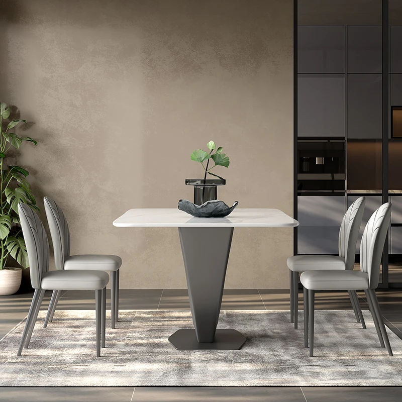 Italian Design Foshan Furniture Dinning Room Sets Luxury Modern Dining Table Set Luxury - Image 3