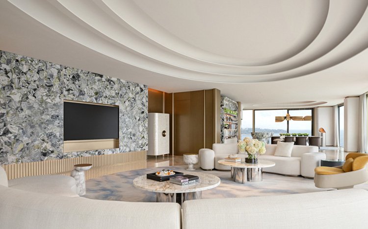 Hotel Furniture Hotel Suit Modern One-Stop Solution for Living Room Furniture Sofa Set for Home Villa Apartment Hotel Use - Image 7