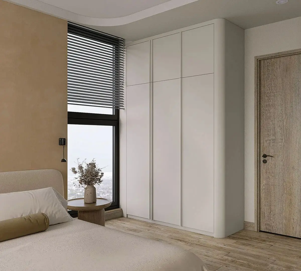 Custom-Made Modern Office Book Cases Study Room Open Bookshelf Open Bookcase Office Desk Household Desk Villa Office Furniture - Image 4