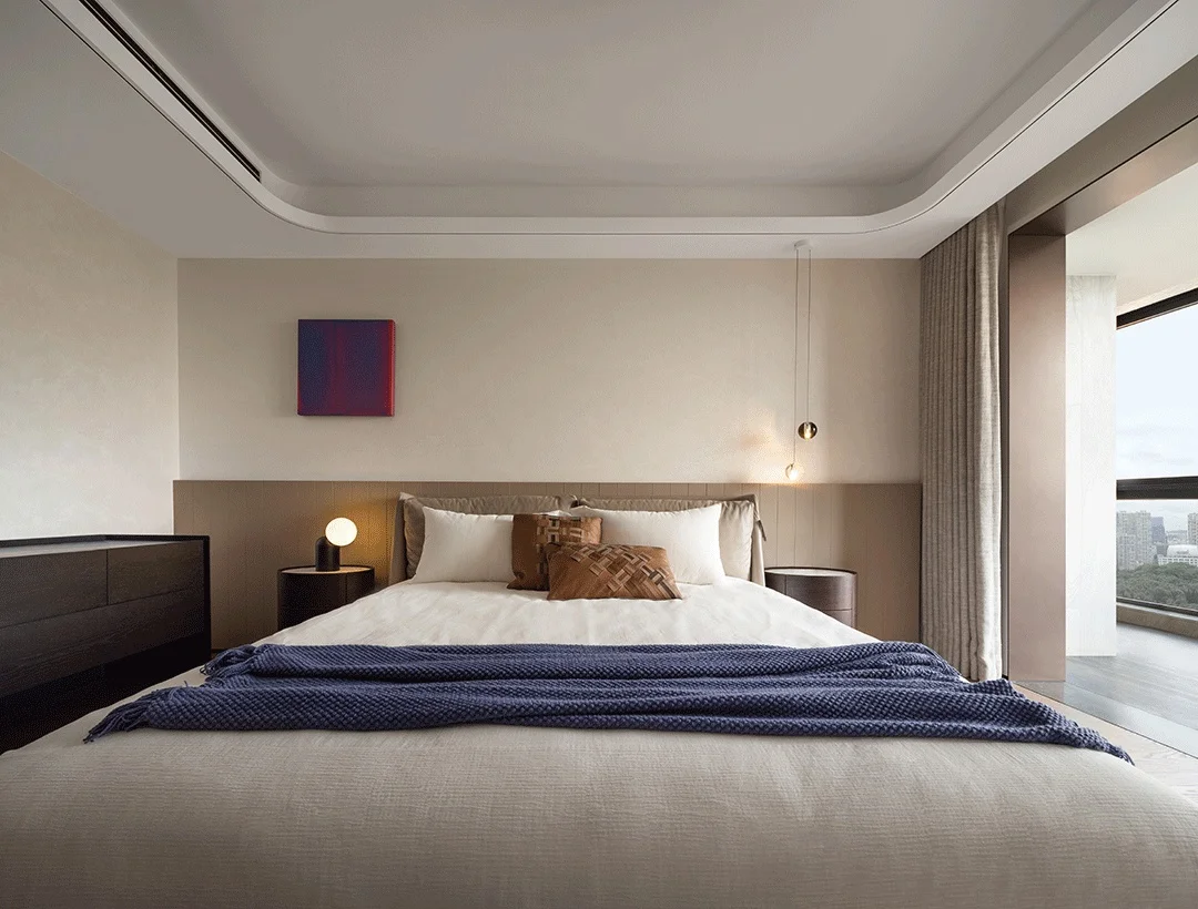 Modern Hotel Suite Furniture Hotel Design Suite King-Size Bed Suite King-Size Bed Suitcase Stand High-End Hotel Suite Furniture - Image 6