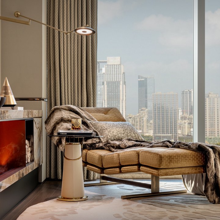 Luxury Apartment Suit Hotel Suit Interior Design Ideas High-end Custom Modern Luxury Residence Living Room Bedroom Villa Design - Image 2