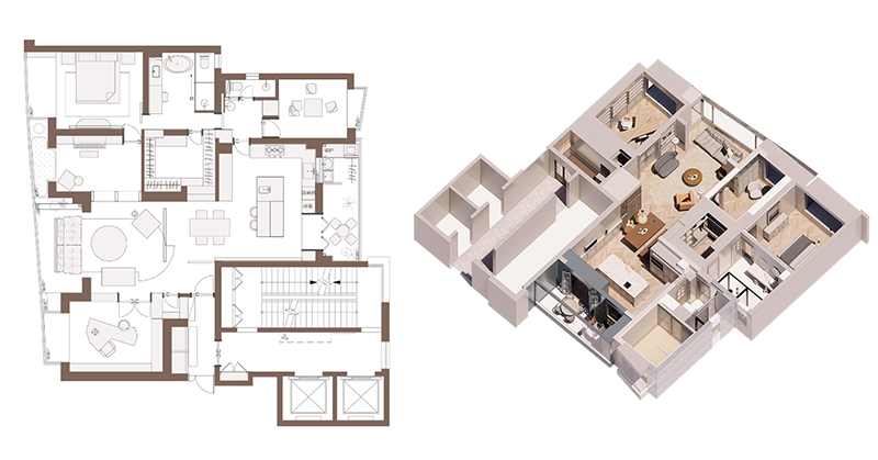 Professional Design High End White Color Door Nordic Style Kitchen Cabinet Luxury Kitchen Cabinets - Image 8