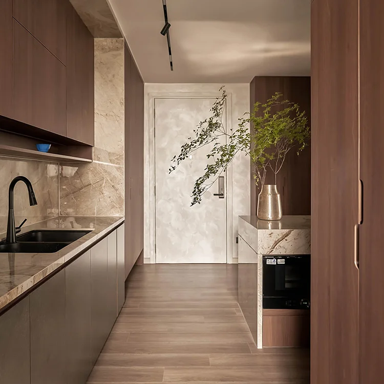 Custom Design Modular Kitchen Cabinets Manufacturer's Cupboard Cabinet Collection - Image 4