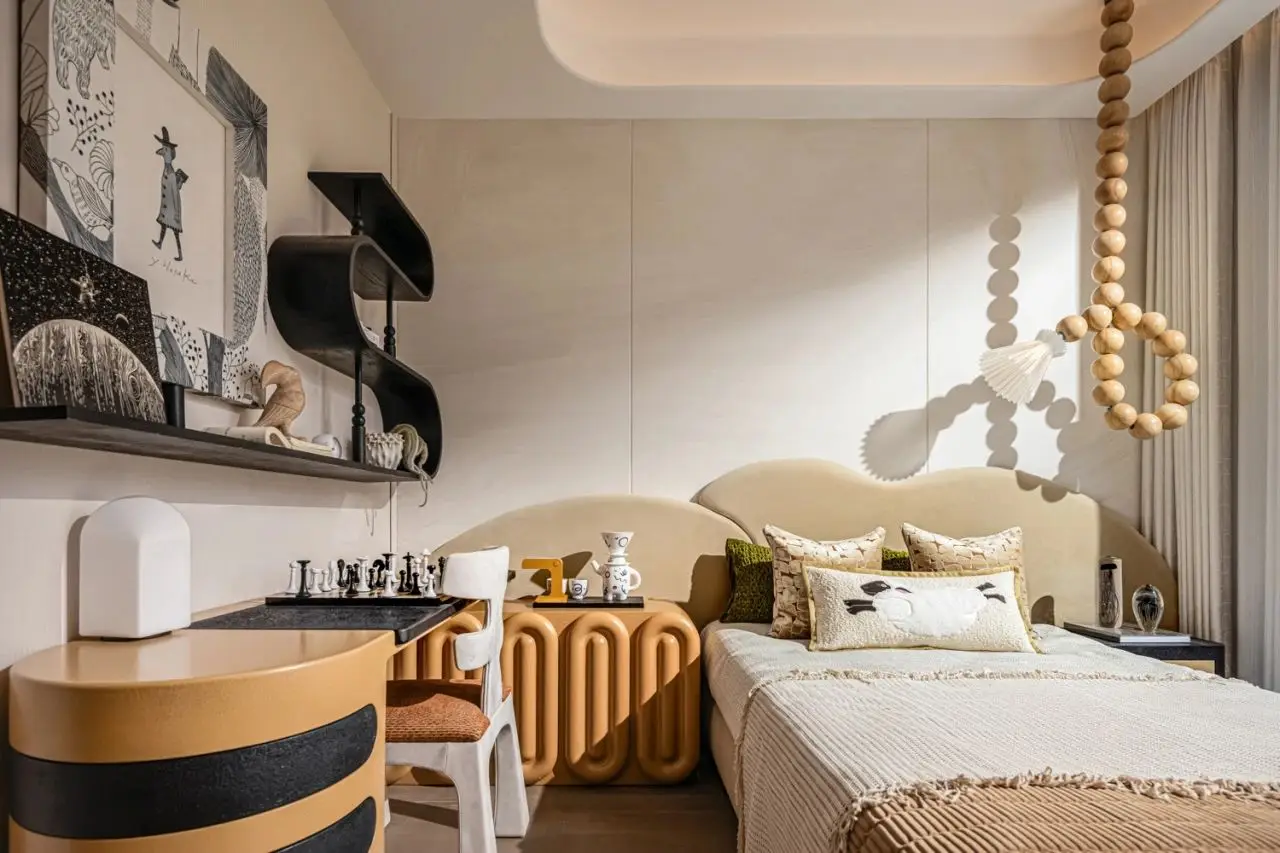 Luxury Apartment Villa Design One Stop Turnkey Solution Interior Design High-End Villa High-End Custom Bed Custom Metal Screen - Image 2