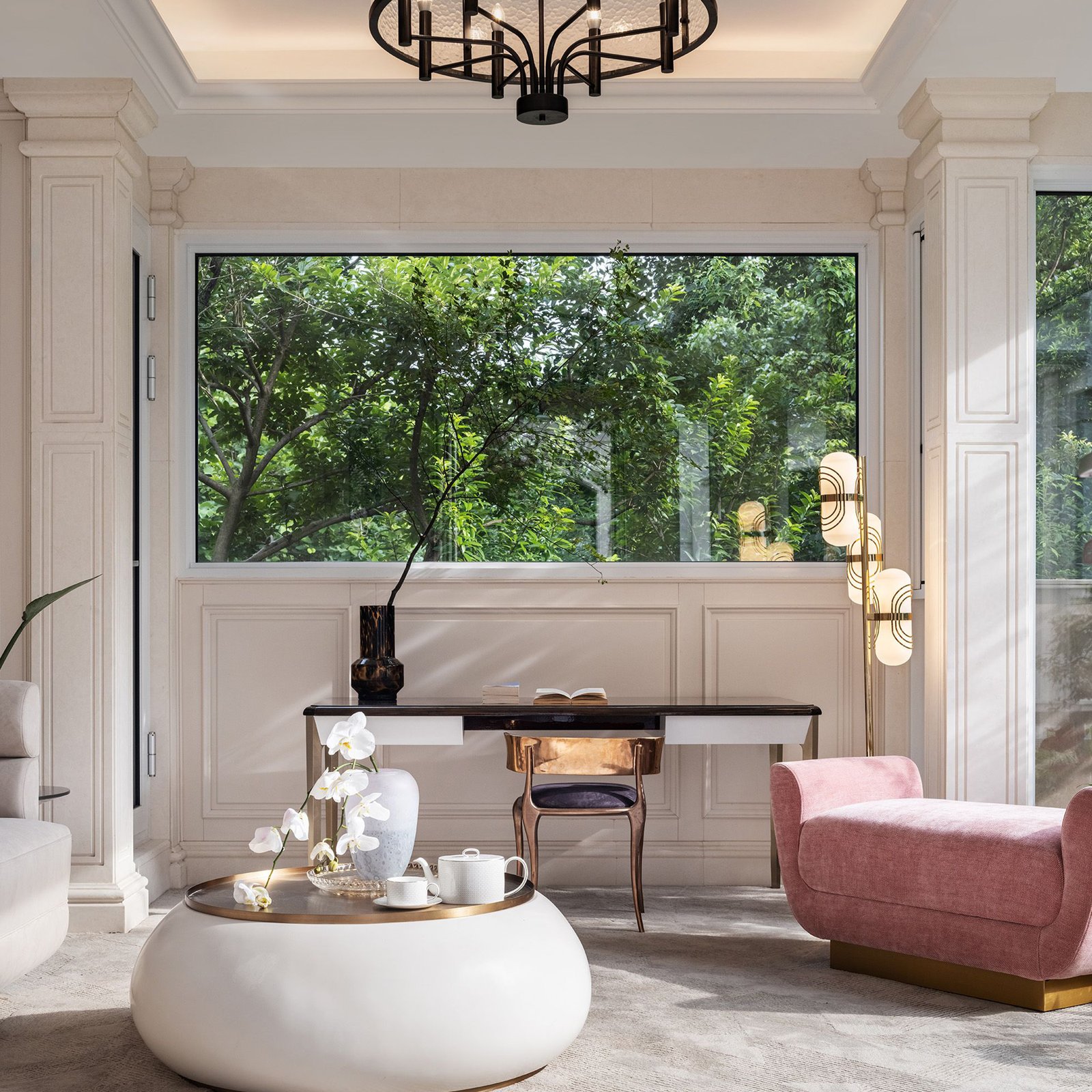 Modern Design Smart Mirror Bathroom Cabinet with MDF Material Framed Bath Mirror for Home or Villa Application - Image 4