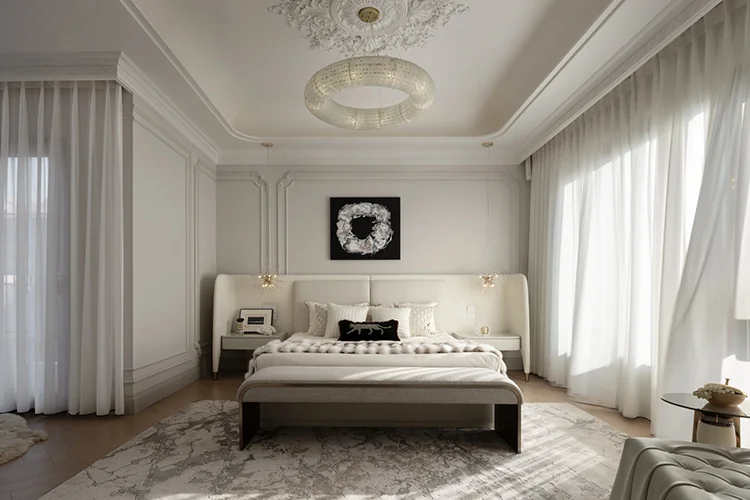 Modern Complete Kitchen Cabinet Set White High Glossy Lacquer Marble Kitchen Island Plywood Carcase Granite Backsplash - Image 13