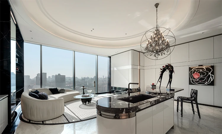 Luxury Apartment Suit Hotel Suit Interior Design Ideas High-end Custom Modern Luxury Residence Living Room Bedroom Villa Design - Image 14