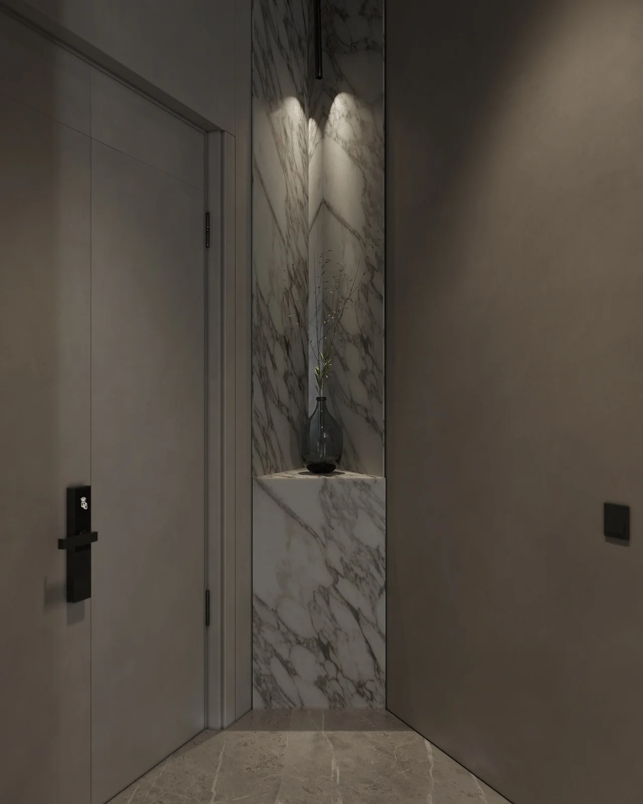 Modern Hotel Bedroom Furniture Set with Comfortable Bed Nightstands Wardrobe and Elegant Design - Image 12