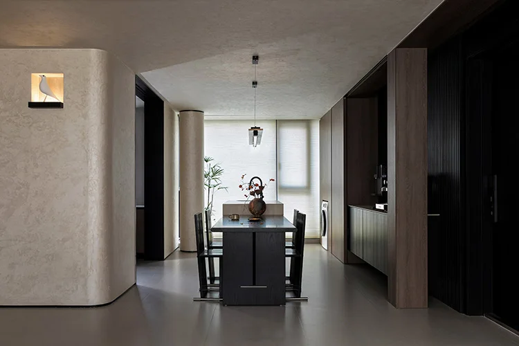 Modern Glossy Minimalism Solid Wood Kitchen Cabinet Home Improvement Panel Cupboard Design for Villa Apartment Dining Room Sets - Image 10