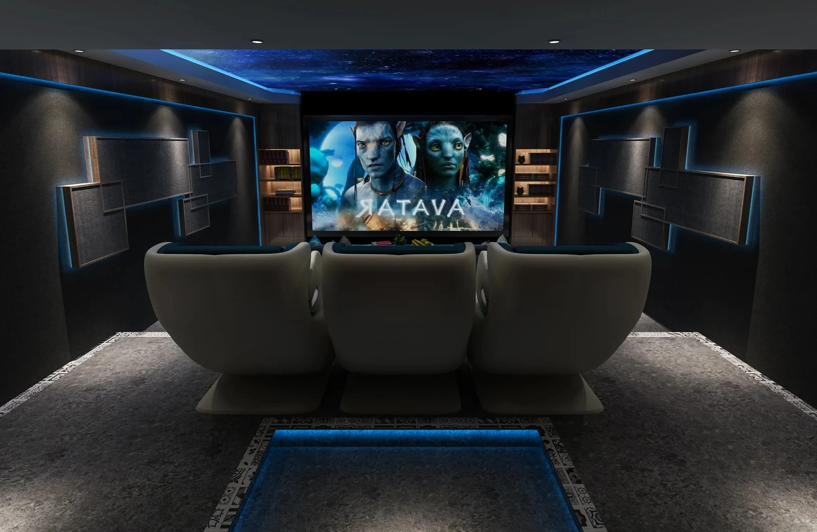 Home Theater Private Theater Family Room Multimedia Room Dedicated Home Theater Living Room Home Theater Compact Home Theater - Image 9