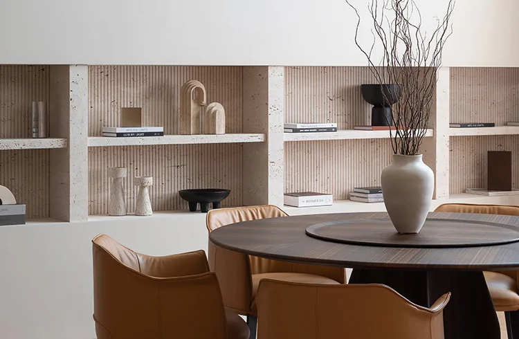 Modern High Quality Four-Seater Minimalist Style Yellow Genuine Leather Living Room Sofa Set for Villa Apartment - Image 11