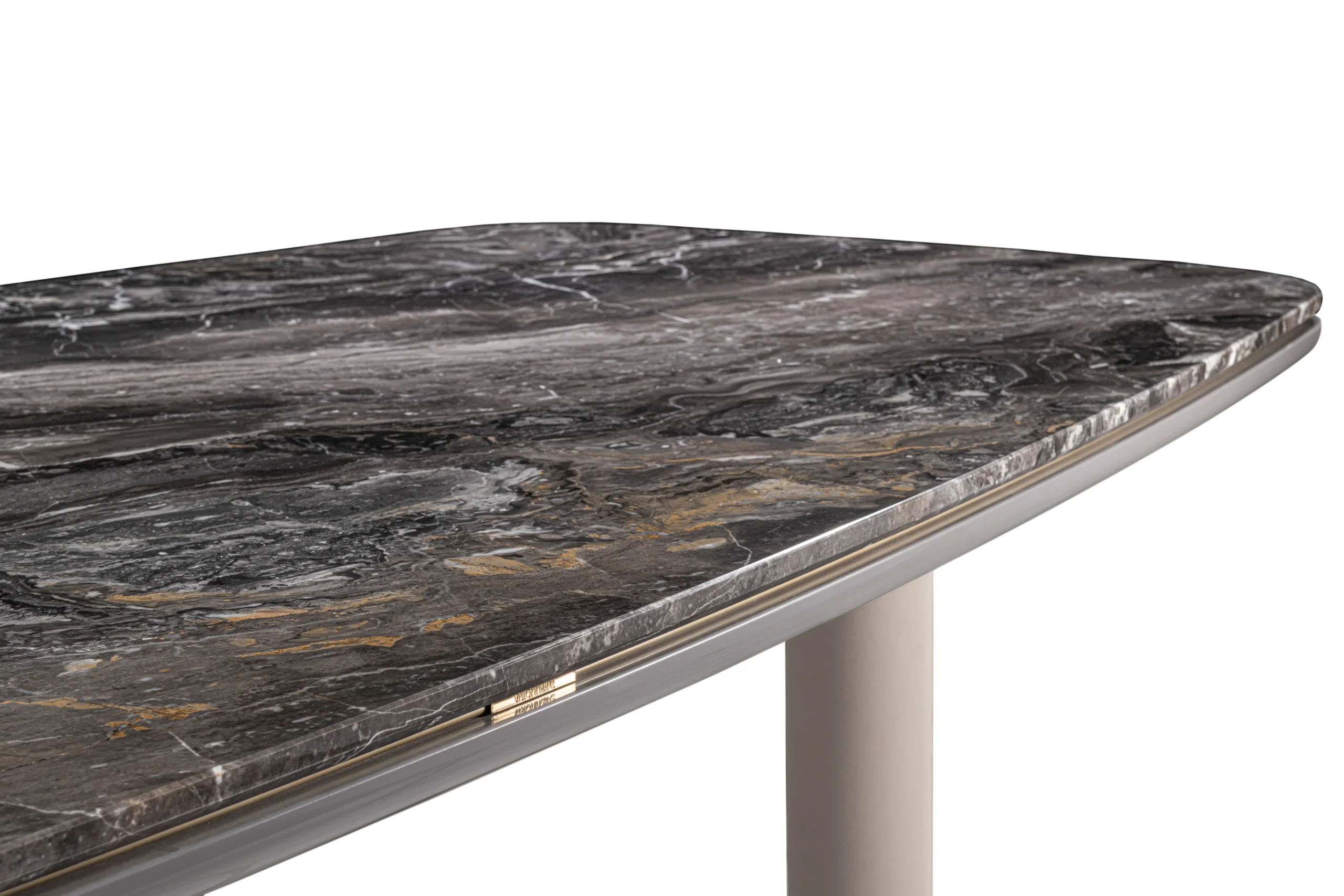 Modern 6-Piece Extendable Square Dining Table Set with Rotating Chairs Small Guangzhou Wood and Marble for Home Bar or Hotel - Image 5