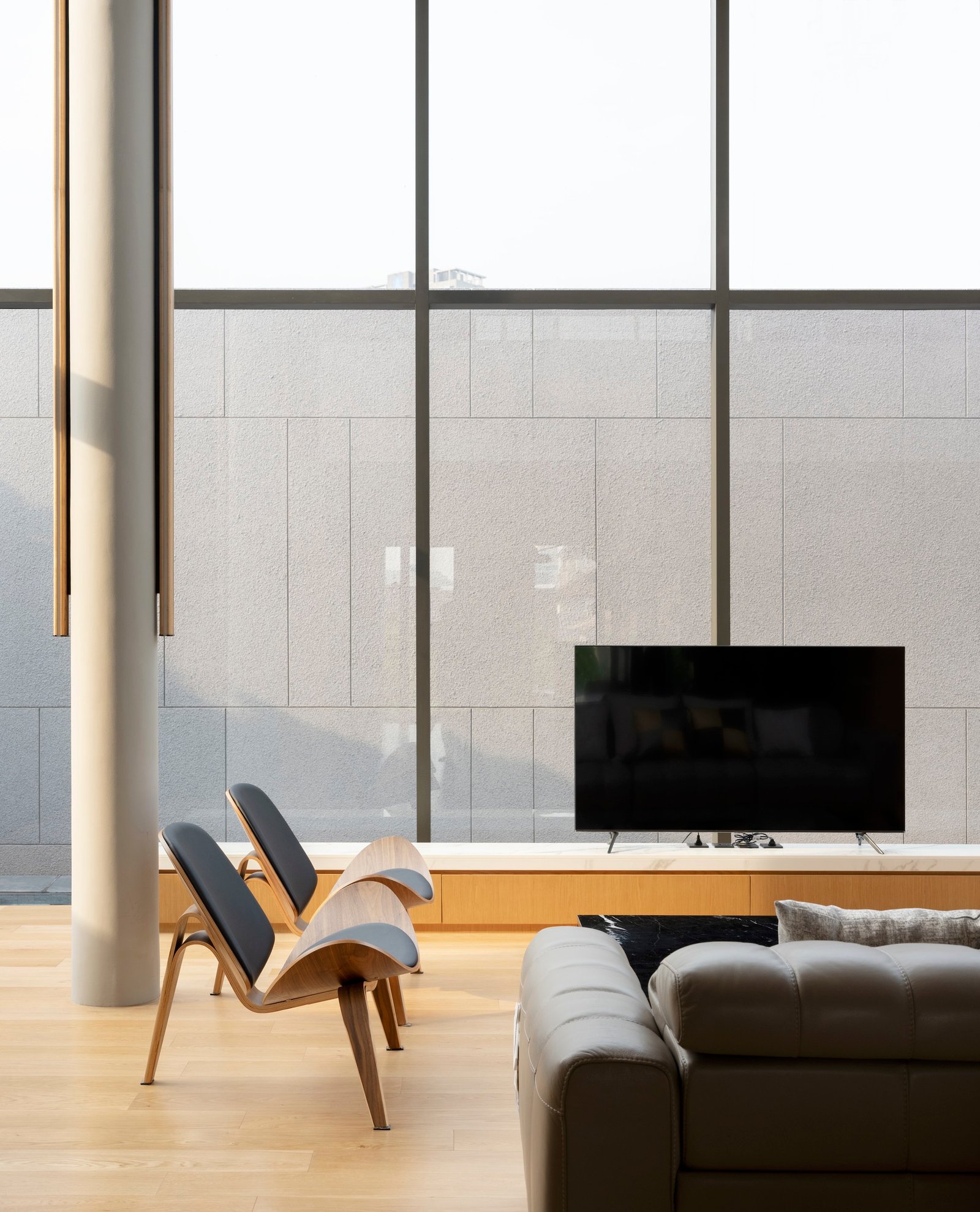 Customized Classic Wood Grain Kitchen Cabinet for Villas Classic Wood Kitchen Cabinet Apartment - Image 14