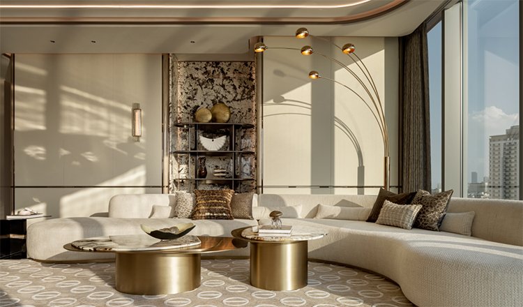 Luxury Apartment Suit Hotel Suit Interior Design Ideas High-end Custom Modern Luxury Residence Living Room Bedroom Villa Design - Image 9