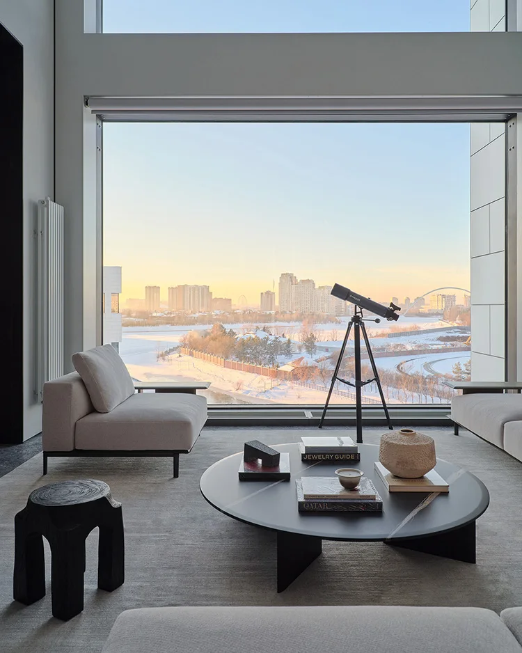 Modern Wing Back Marble Sticker Dining Table Set with 6 Chairs Home Furniture for Apartment Use - Image 14