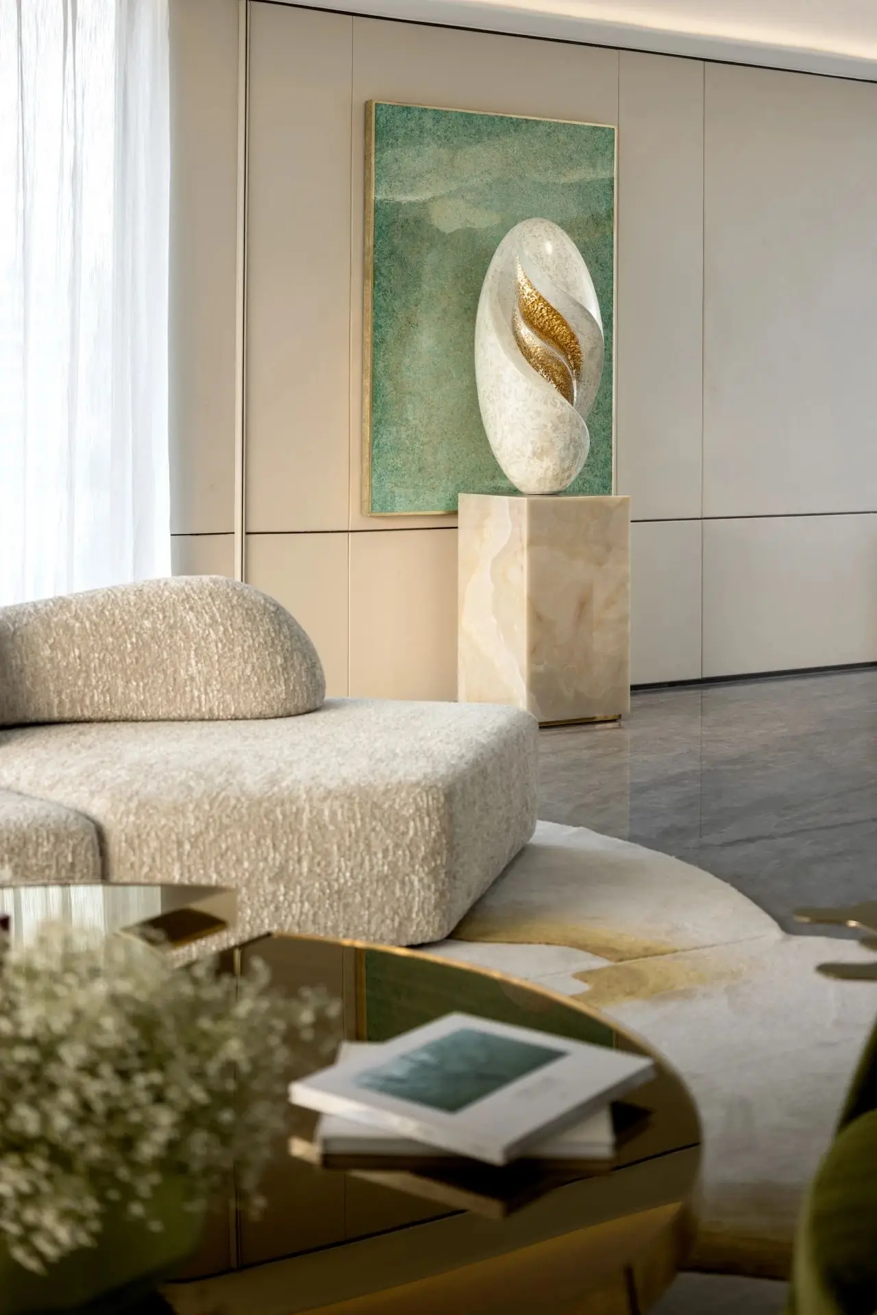 Apartment Villa Luxury Design One Stop Turnkey Solution Interior Design High-end Villa Sofa Wine Cabinet Living Room Furniture - Image 10