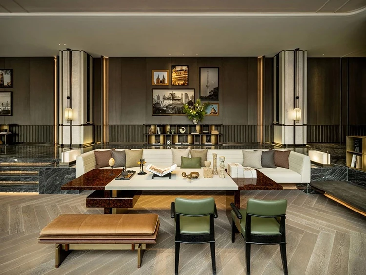 Modern Luxury Hotel Sofa Set Durable Soft Seat Garden Furniture for Resorts and Villas Patio Furniture Set - Image 12