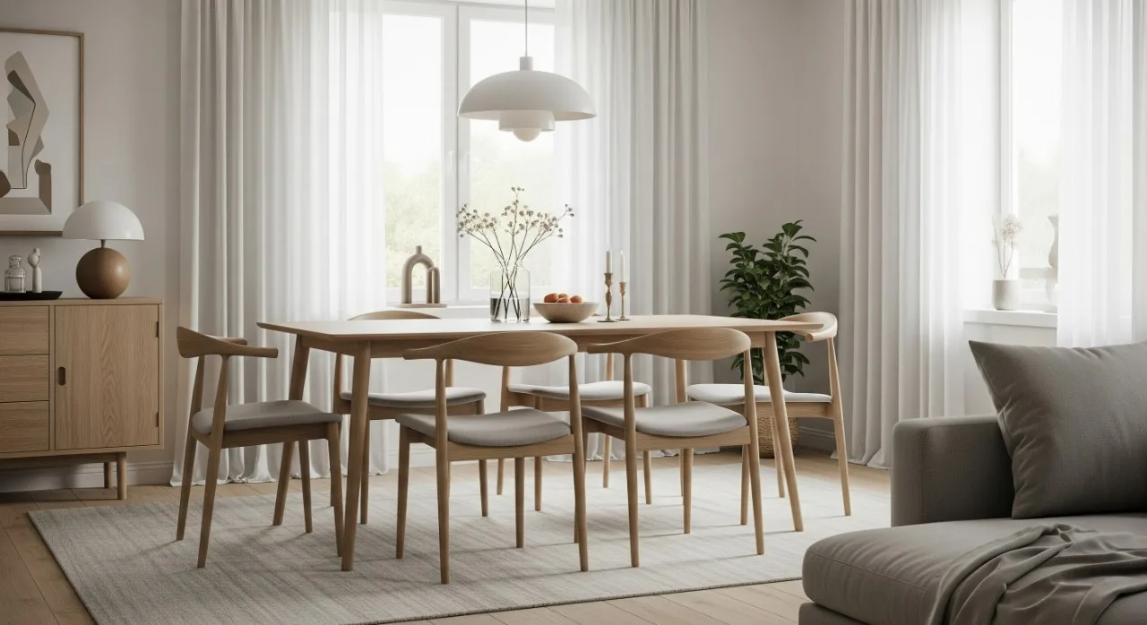 Modern Minimalism Villa Kitchen Cabinet Apartment Modular Cabinets Natural Wood Tone Kitchen Cabinets Original Wood Color - Image 4