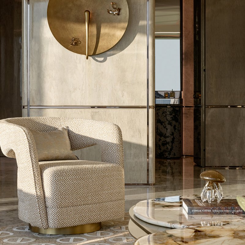 Luxury Apartment Suit Hotel Suit Interior Design Ideas High-end Custom Modern Luxury Residence Living Room Bedroom Villa Design - Image 5