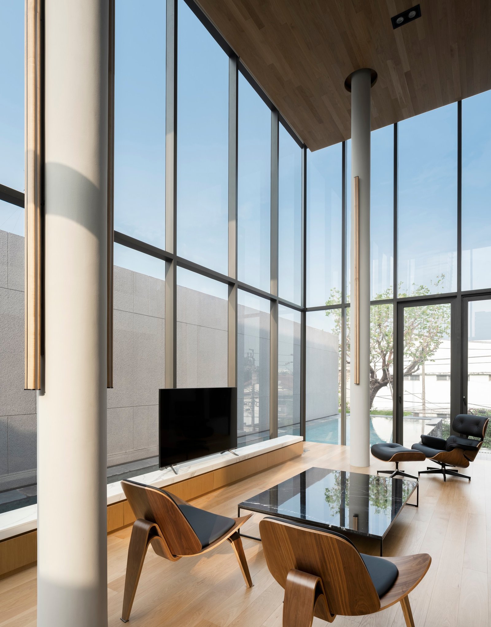 Customized Classic Wood Grain Kitchen Cabinet for Villas Classic Wood Kitchen Cabinet Apartment - Image 13