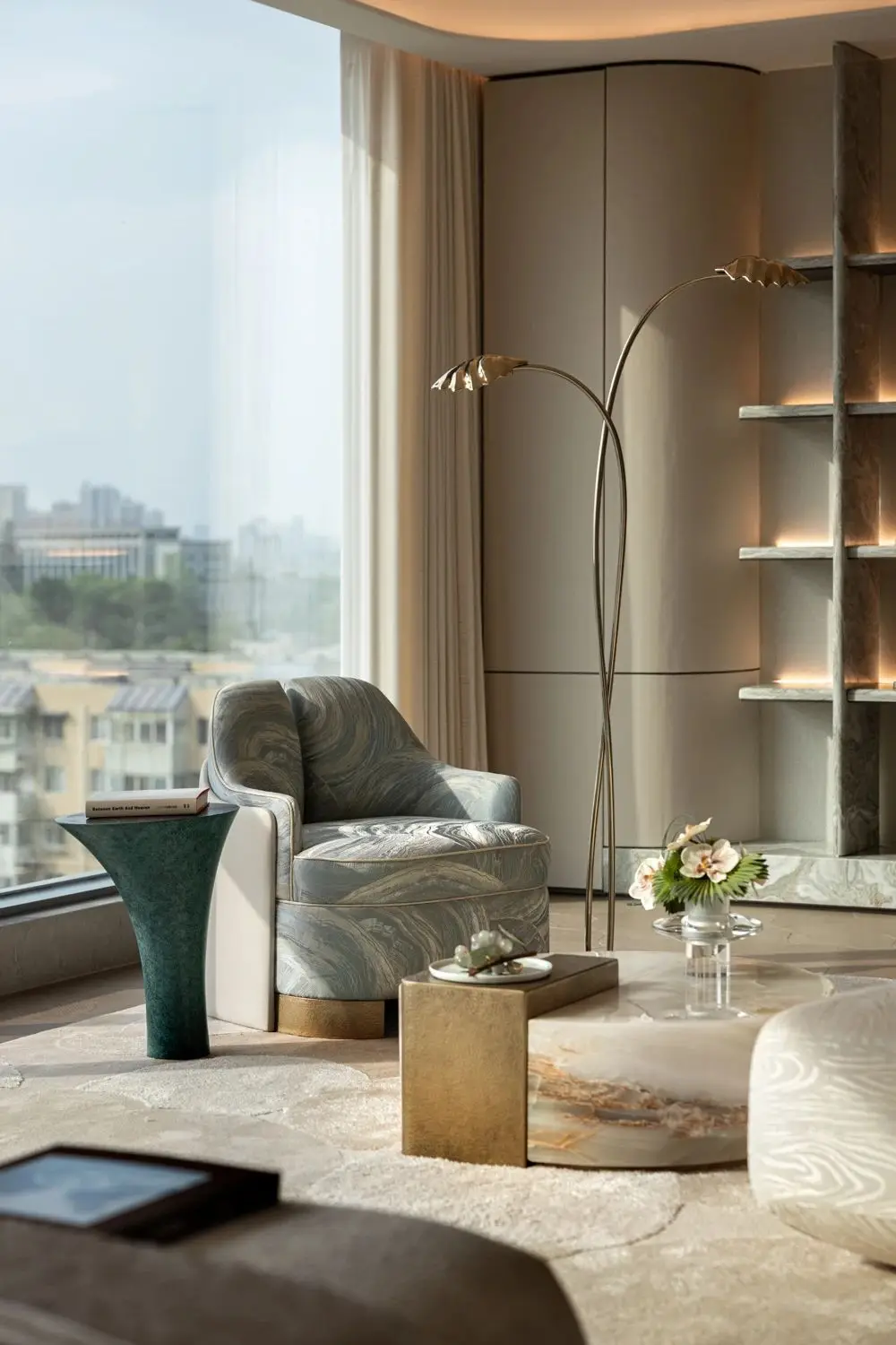 Luxury Apartment Villa Design One Stop Turnkey Solution Interior Design High-End Villa High-End Custom Bed Custom Metal Screen - Image 8