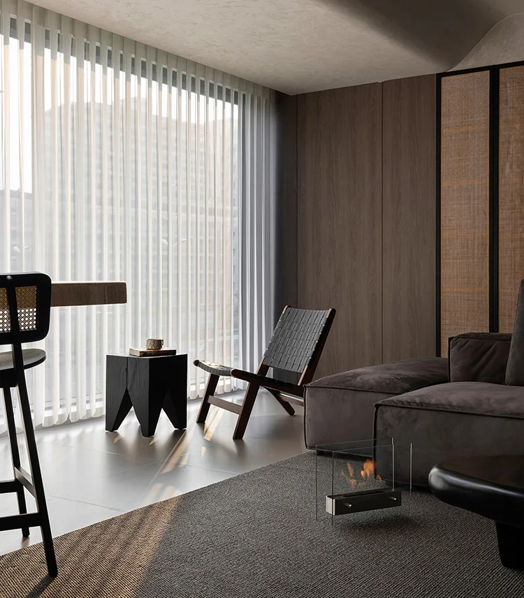 Modern Glossy Minimalism Solid Wood Kitchen Cabinet Home Improvement Panel Cupboard Design for Villa Apartment Dining Room Sets - Image 13