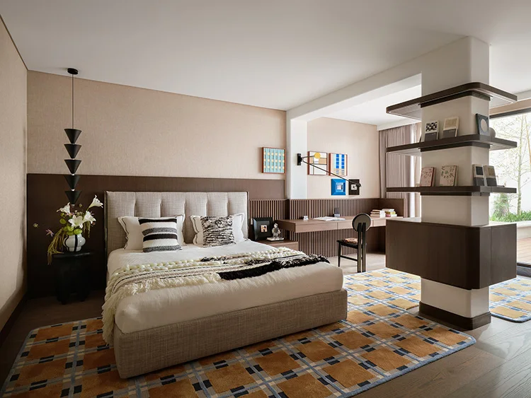 Modern Luxury Bedroom Furniture High-Quality King and Queen Size Bed Sets with Minimalist Design for Villas and Apartments - Image 8