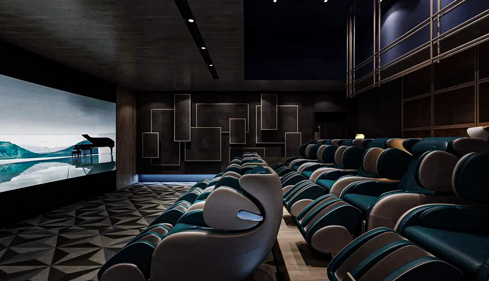 Home Theater Private Theater Family Room Multimedia Room Dedicated Home Theater Living Room Home Theater Compact Home Theater - Image 15