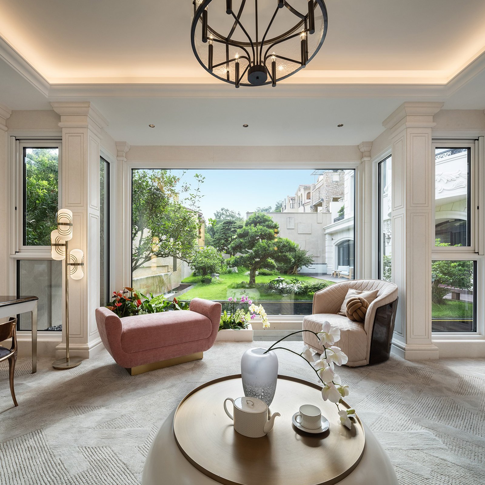 Modern Design Smart Mirror Bathroom Cabinet with MDF Material Framed Bath Mirror for Home or Villa Application - Image 3