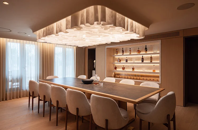 Modern High Quality Four-Seater Minimalist Style Yellow Genuine Leather Living Room Sofa Set for Villa Apartment - Image 12