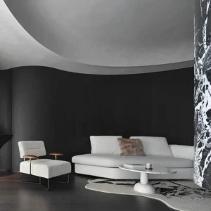 Modern Chesterfield Sofa Simple White Fabric for Hotel Villa & Apartment for Living Room & Leisure Furniture