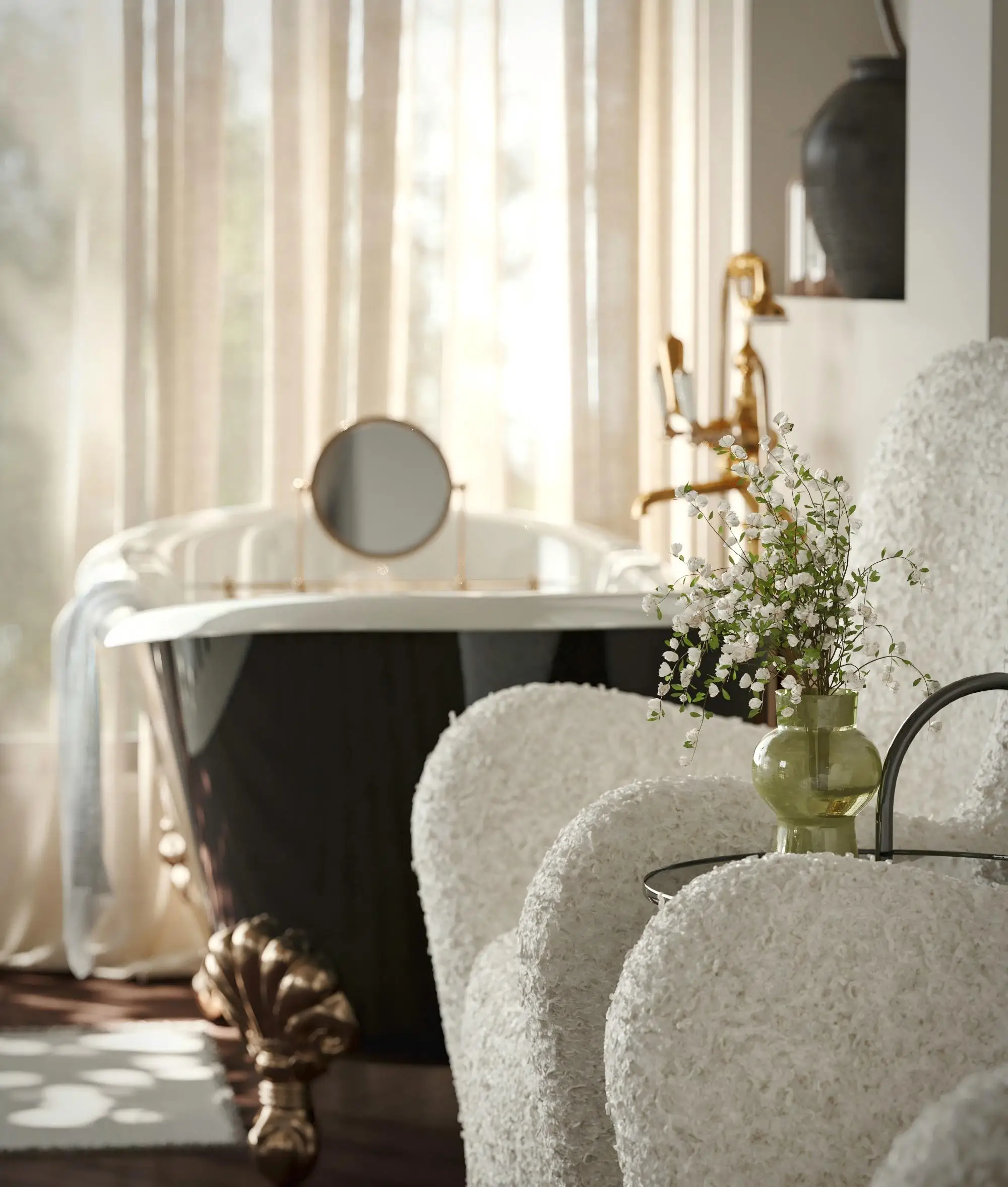 Modern Hotel Suite Furniture Hotel Design Suite King-Size Bed Suite King-Size Bed Suitcase Stand High-End Hotel Suite Furniture - Image 2