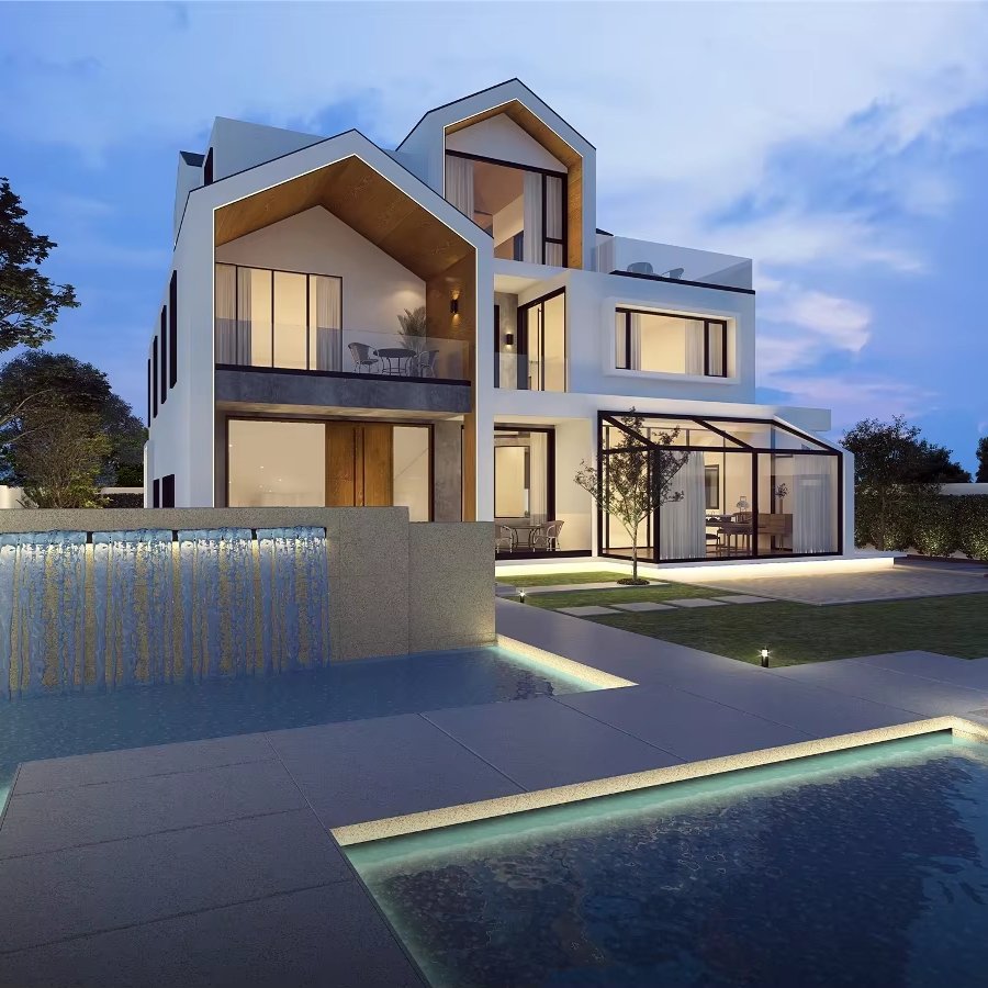 Modern Furniture Custom 3D Interior Design Luxury Villa Furniture Townhouse-Dream One-Stop Solution for Apartment Furniture